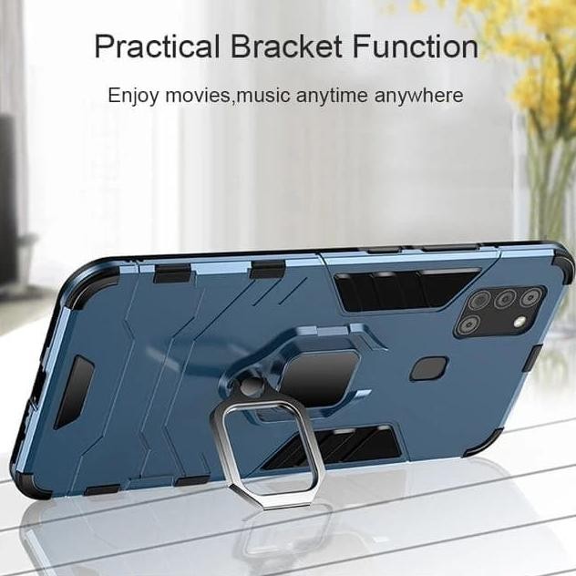 SAMSUNG A21S SOFT CASE HYBRID PANTER SERIES murah