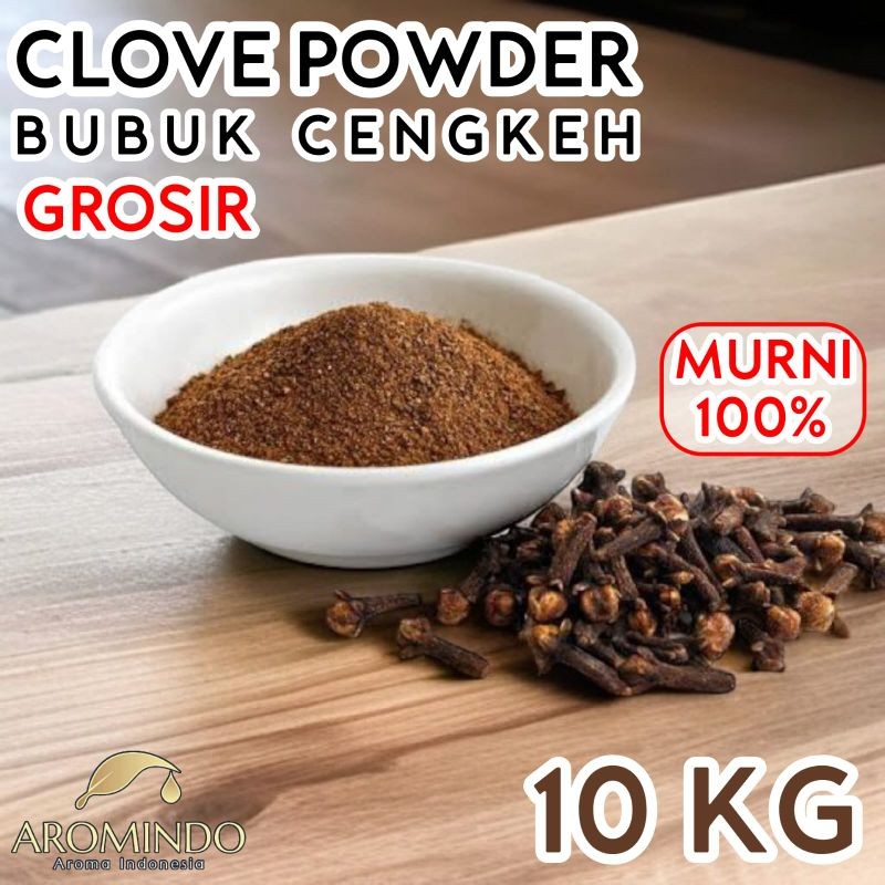 

CENGKEH BUBUK CLOVE POWDER ORIGINAL 100% 10KG GROSIR