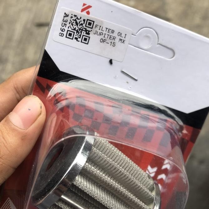 FILTER SARINGAN OLI RACING JUPITER MX VIXION NEW SCORPIO KTC ORIGINAL