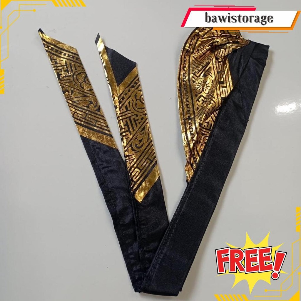 Fiulina - Udeng Bali / Ikat Bali Original Model Setengah Jadi Cod