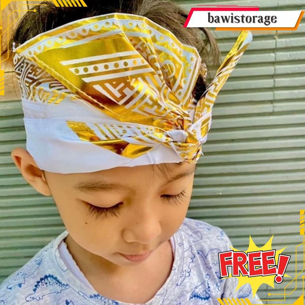 Udeng Bali Murah | Udeng Pria | Udeng Asli Bali | Ikat Kepala | Khas Bali Cod