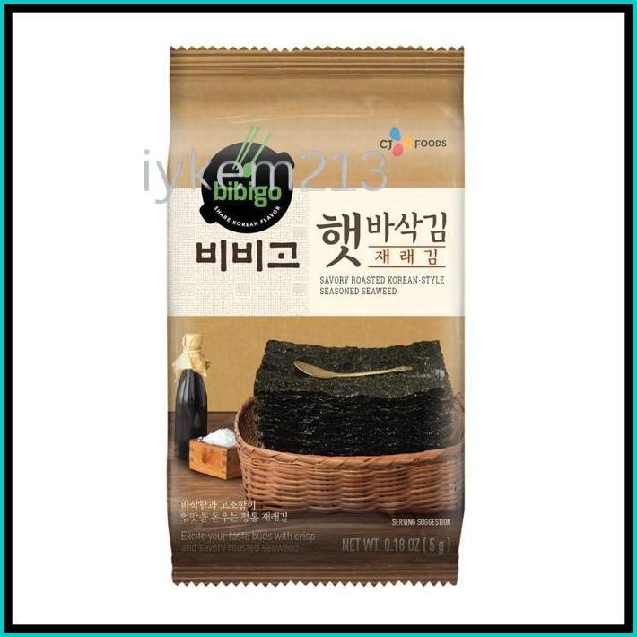 

BIBIGO SEASONED SEAWEED SNACK 5GR