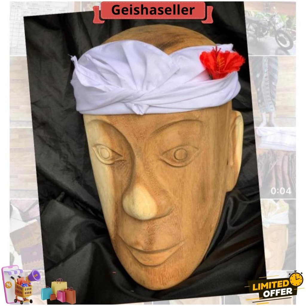 Udeng Putih Jangar Endep Bali Cod