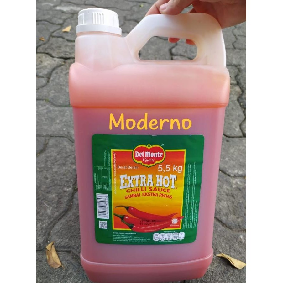 

Sale Delmonte Chilli Saus Sambal Dirigen 5,5Kg