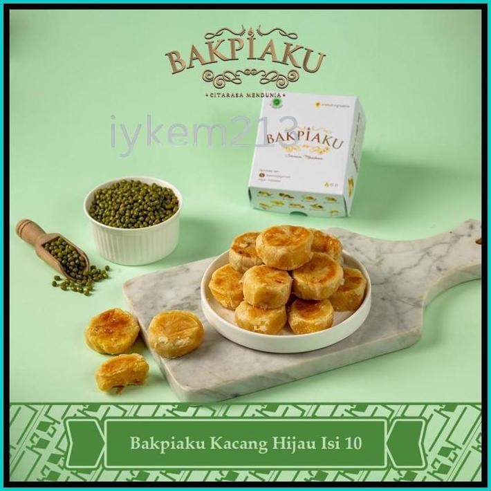 

BAKPIA BAKPIAKU KHAS JOGJA ISI 10 RASA KACANG HIJAU