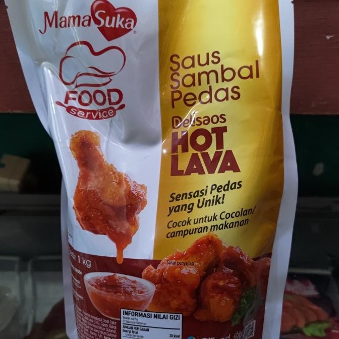 

Sale Mamasuka Saus Sambal Hot Lava 1Kg