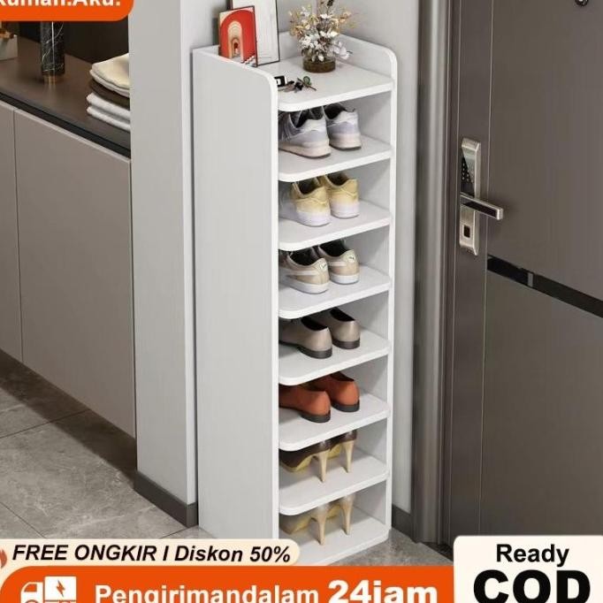 RA Rak Sepatu 8 Susun /Rak Sepatu Susun /Rak Sepatu Minimalis/Rak