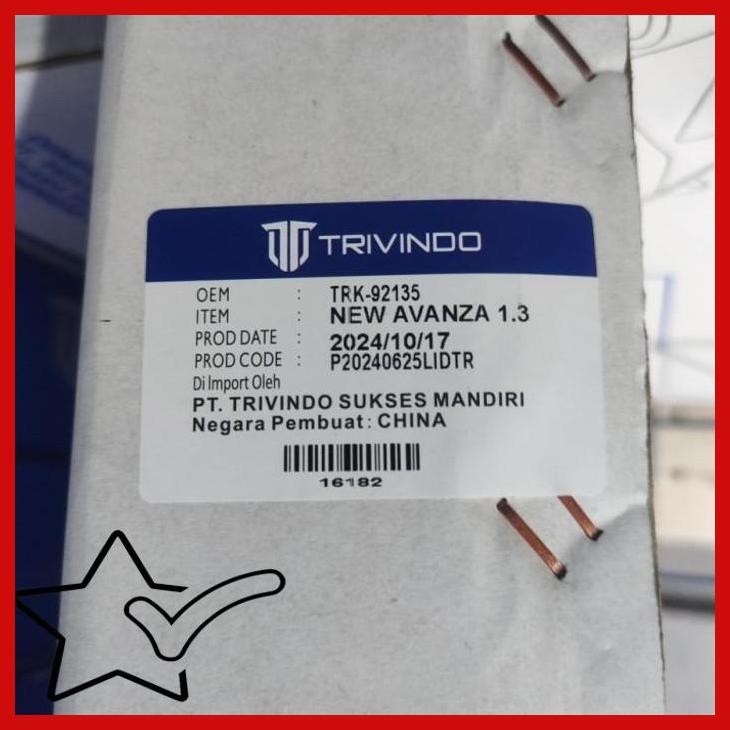 [MJA] CONDENSOR KONDENSOR AC NEW AVANZA XENIA 1300CC 2012-2015 TRIVINDO