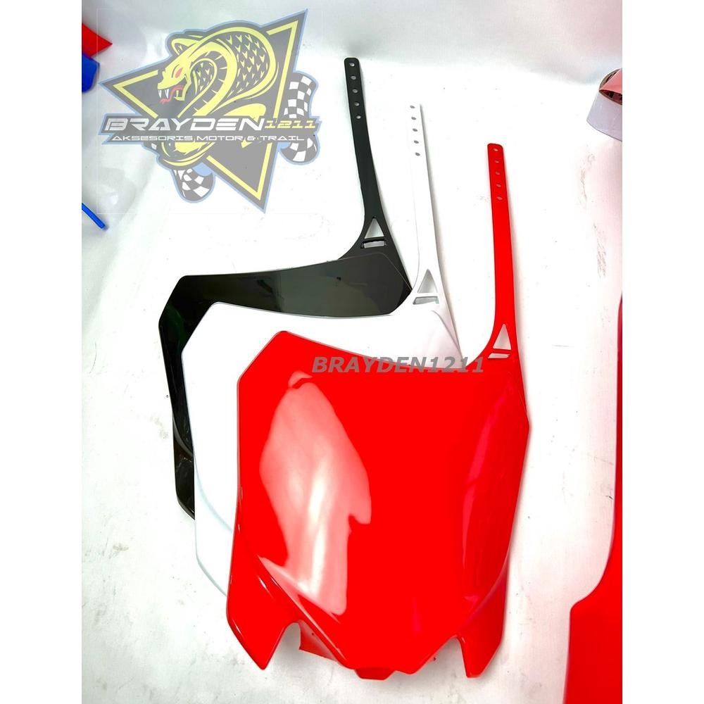 dgh-43 Is75 papan nomor dan spakbor depan crf 250 panjang Original Viral