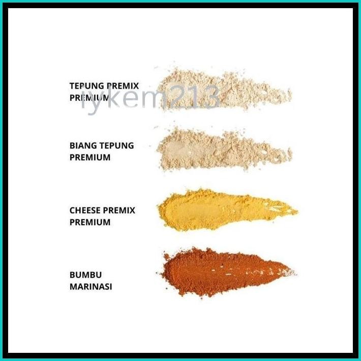 

ALAKING BUMBU PAKET PERCOBAAN TEPUNG PREMIX SPICY & MARINASI SPICY