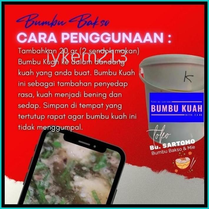 

BUMBU BAKSO LENGKAP KEMASAN 1 KG