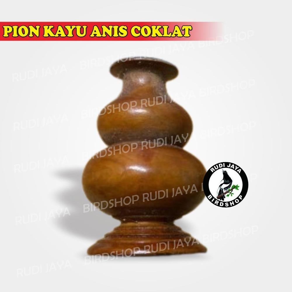 fx-45 hj-45 Pion Anis Pion Pleci Pion Kayu Anis Pleci Untuk Mahkota Sangkar Bulat Anis Branjangan Sa
