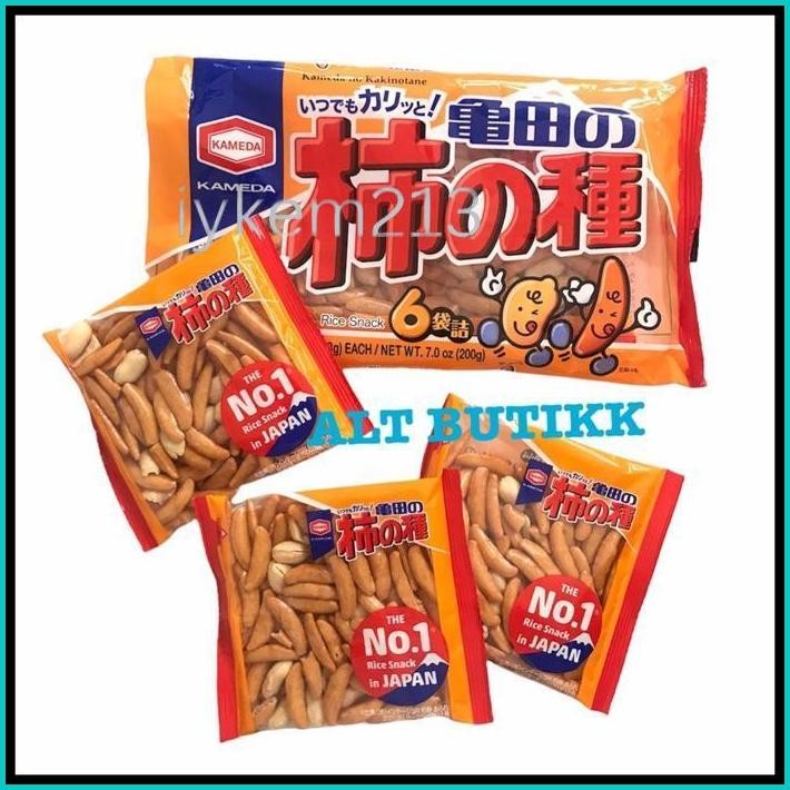 

KAMEDA SEIKA NO KAKINOTANE 180 GR | RICE CRACKERS SNACKS NON HALAL | PRODUCT OF JAPAN