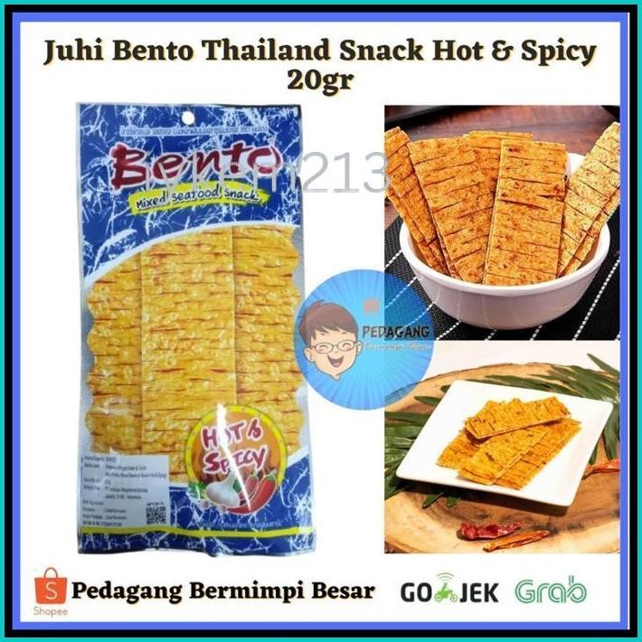 

JUHI BENTO THAILAND SNACK HOT & SPICY 20GR | SNACK THAILAND