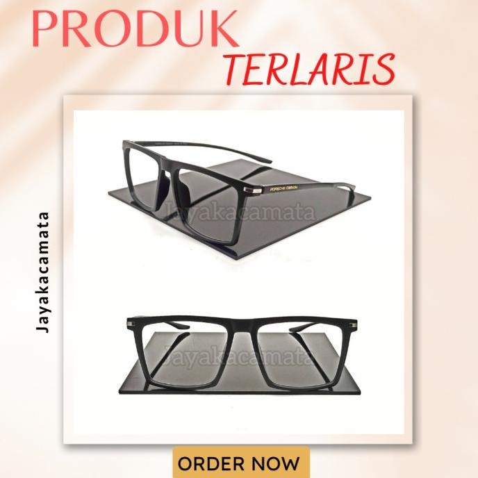 ready  Frame kacamata pria wanita size besar Anti radiasi photocromic blueray