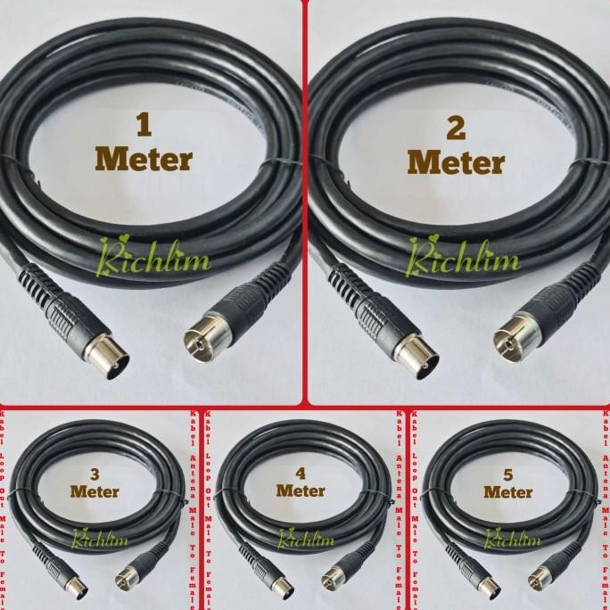 Kabel Loop Out Antena Male To Female/ Kabel Antena Male To Female nUg