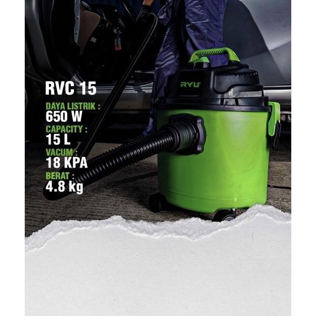 XD27 t-56 vacum cleaner rvc 15 ryu / ryu vacum cleaner / vacum cleaner 15 liter ryu / mesin vacum cl