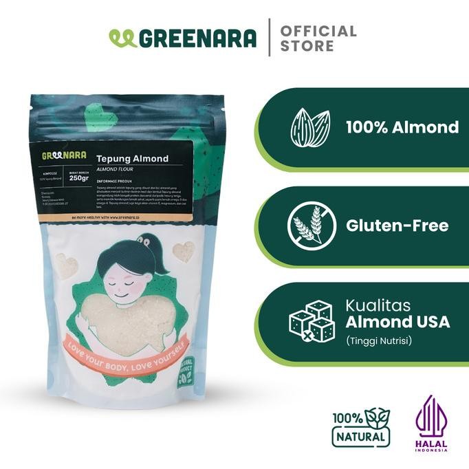 

Promo Tepung Almond 250Gr / Almond Flour
