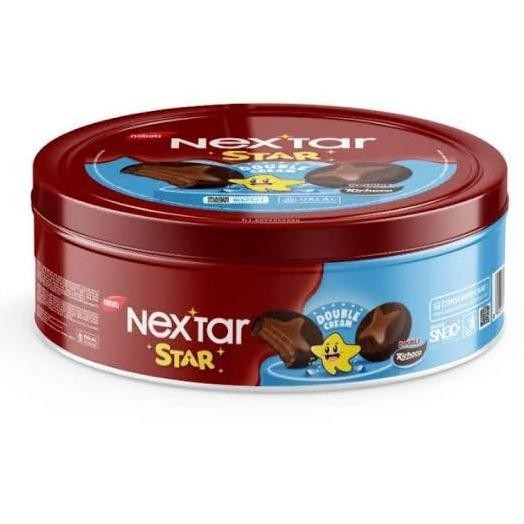 

Murah Nextar Star Double Cream Chocolate / Biskuit Kue Kaleng Nextar Star