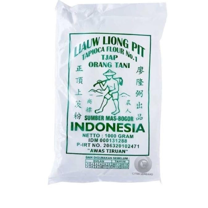 Grosir Sagu Tani Cap Liauw Liong Pit 1 Dus | Tepung Tapioka Sagu Pak Tani
