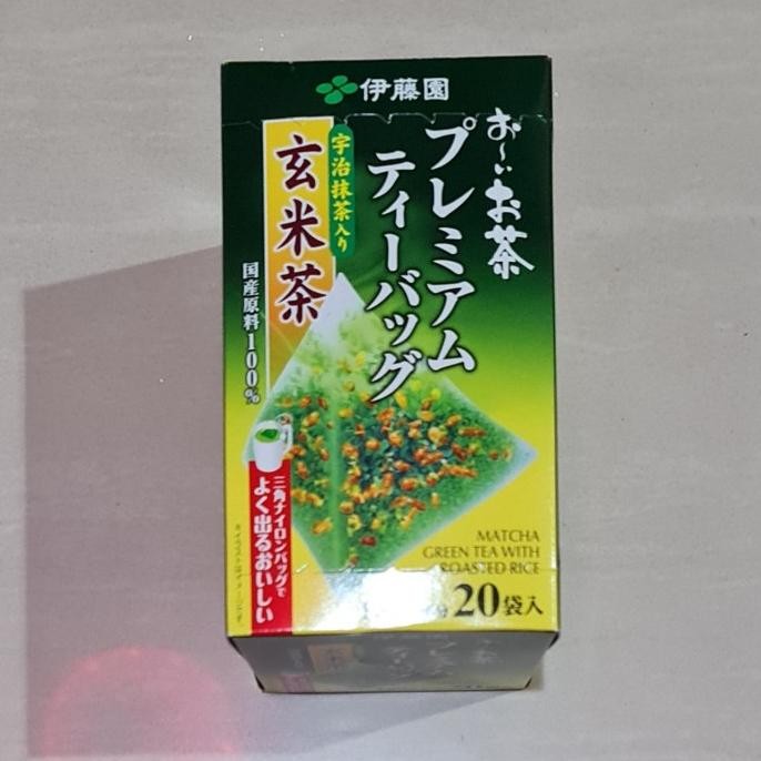 

Murah Itoen Ito En Matcha Green Tea With Roasted Rice Tea Bags 20 X 2.3 Gram