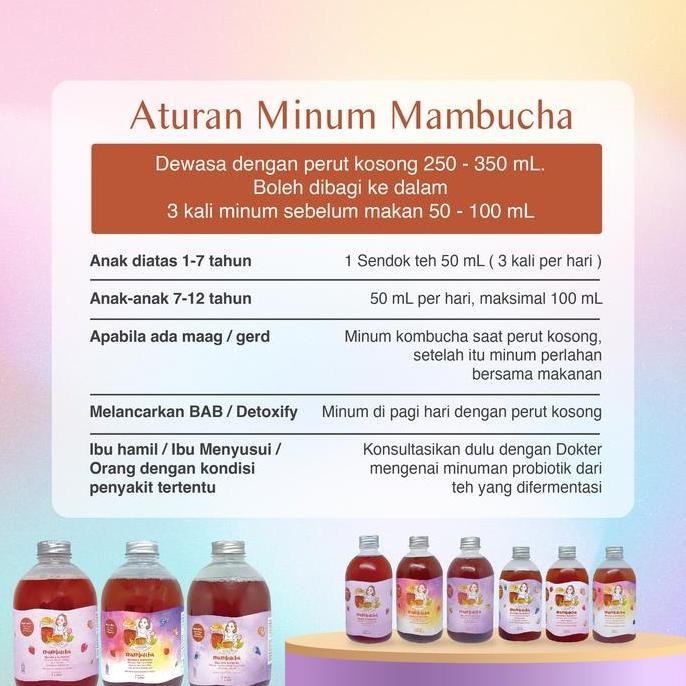 

Grosir Kombucha Fruity Kiwi Mambucha 1 Liter