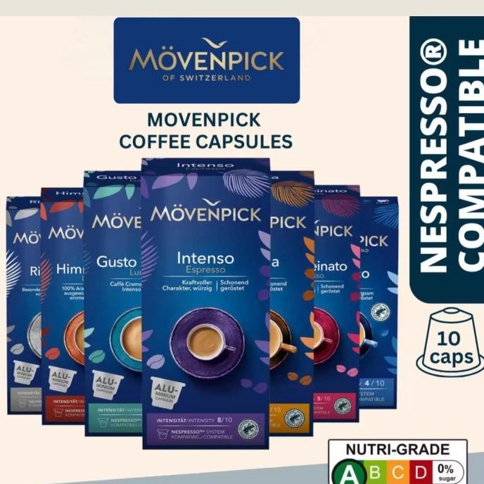 

Murah Movenpick Nespresso Compatible Coffee Capsule Original