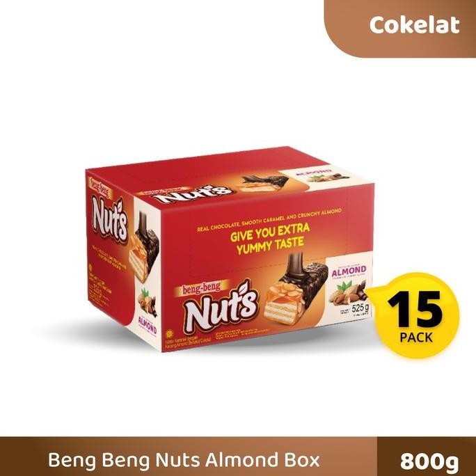 

Grosir Beng Beng Nuts Almond Box 15 Pcs