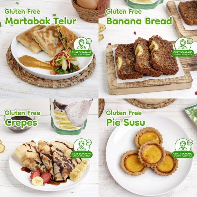 

Murah Bundling Sehat C (1 Pcs Master Bread Flour + 1 Tepung Mocaf Bulk 1 Kg + 1 Tepung Premix Fried Chicken)