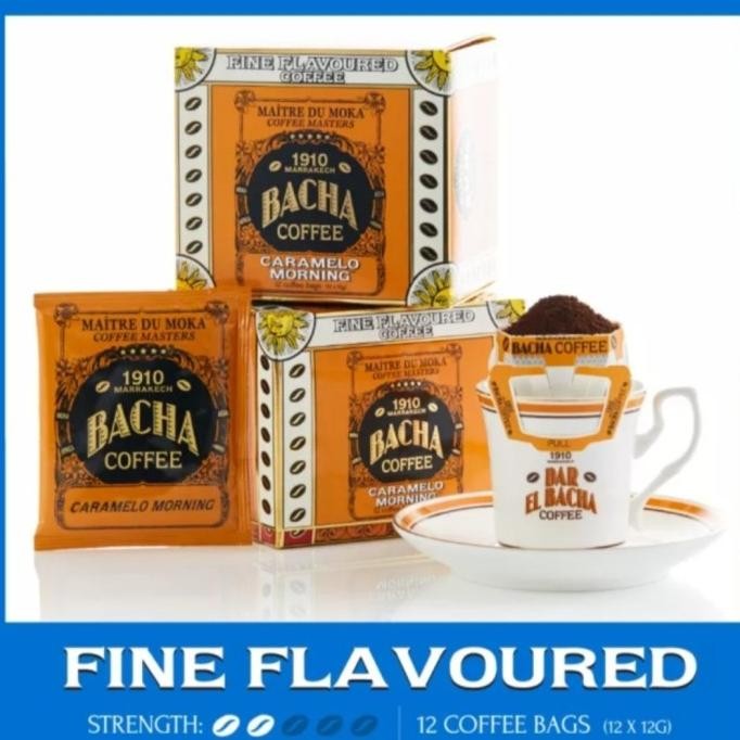 

Promo Bacha Coffee Caramelo Morning Fine Flavoured Coffee12 Bags