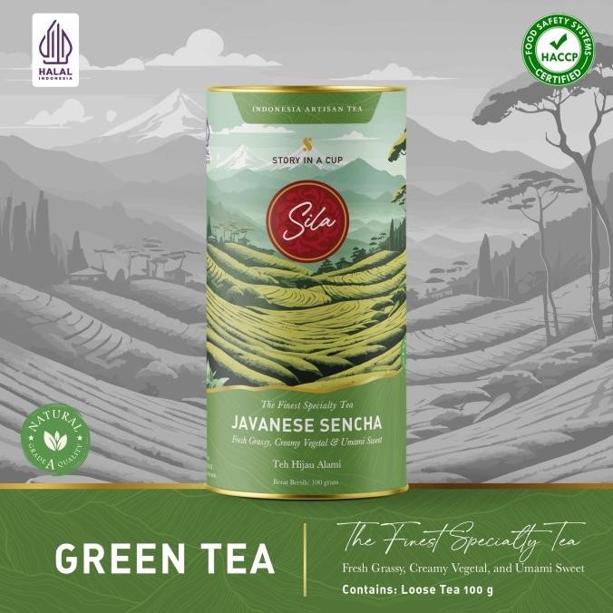 

Promo Specialty Tea | Javanese Sencha | Canister | Teh Premium | Green Tea