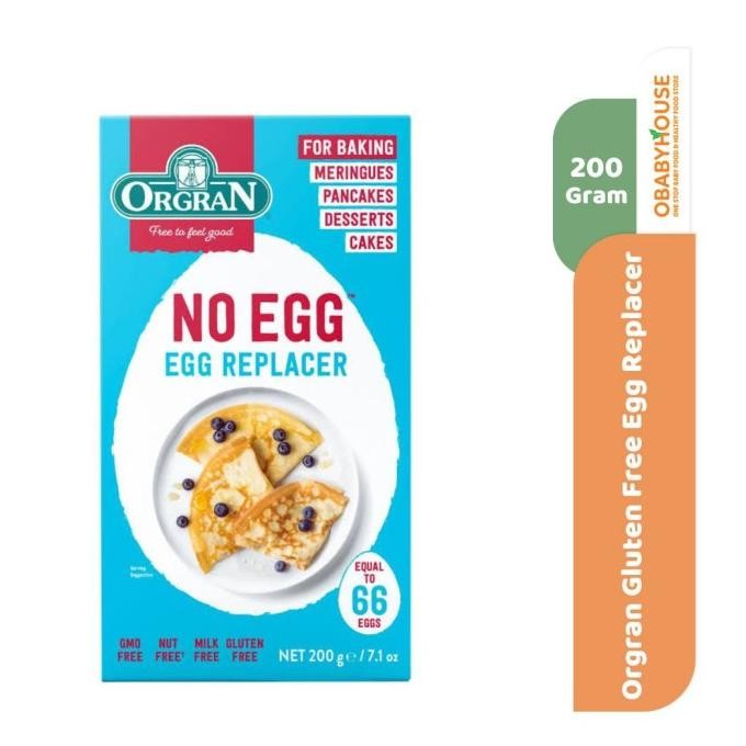 

Sale Orgran Gluten Free Egg Replacer 200 Gram