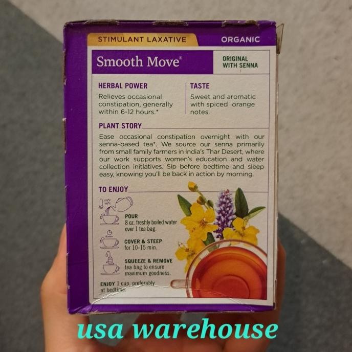 

Sale Traditional Medicinals Organic Smooth Move Teh Laxative 16 Tea Bags