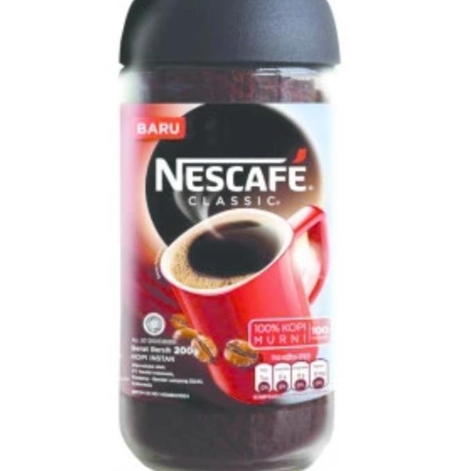 

Grosir Kopi Nescafe Classic 200 Gram