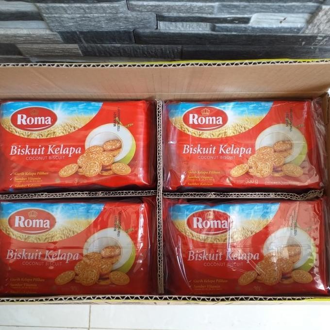 Promo Biskuit Roma Kelapa 1 Dus (Via Gojek)