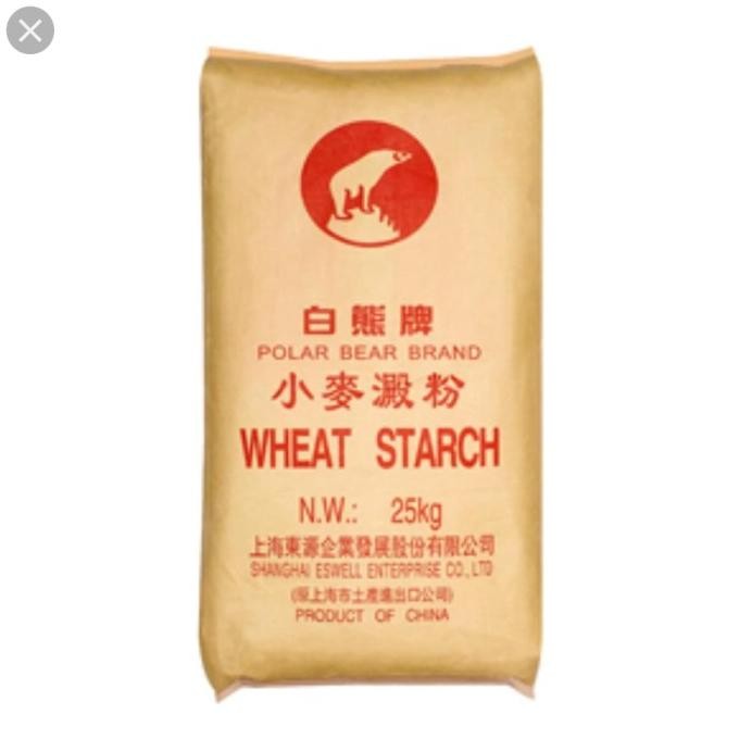 Grosir Polar Bear Wheat Starch Tang Mien Tepung Gandum 25 Kg