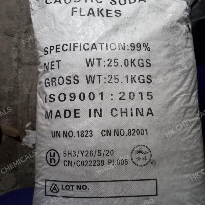 

Caustic Soda Flake / Sodium Hydroxide 1 Sak 25 Kg Co
