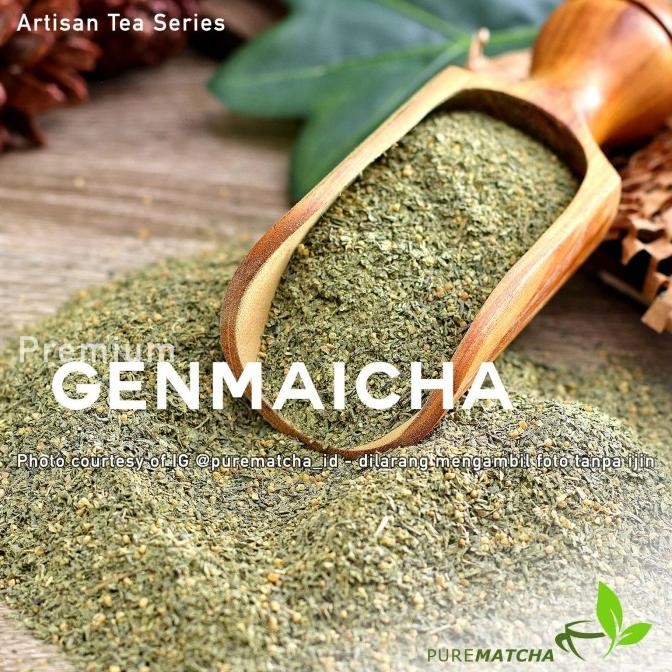 

Murah Artisan Tea Cafe - Premium Genmaicha 1Kg Green Tea Japanese Horeca