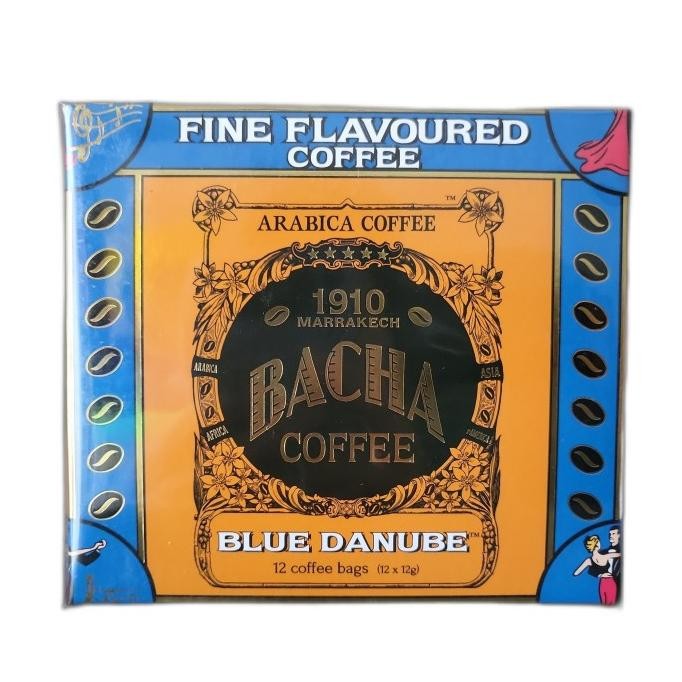 

Sale Bacha Coffee Blue Danube Fine Flavoured 12 Coffee Bags
