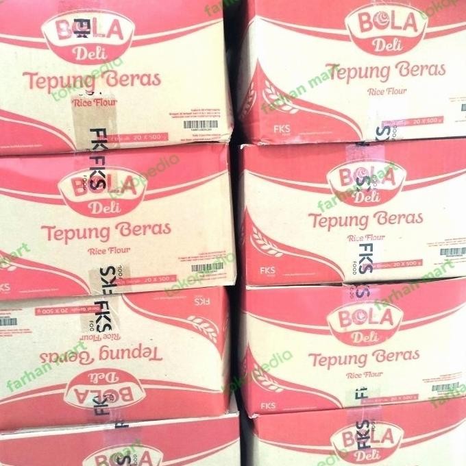 

Grosir Tepung Beras Bola Deli 500Gr 1 Dus Isi 20 Pc Harga Promo