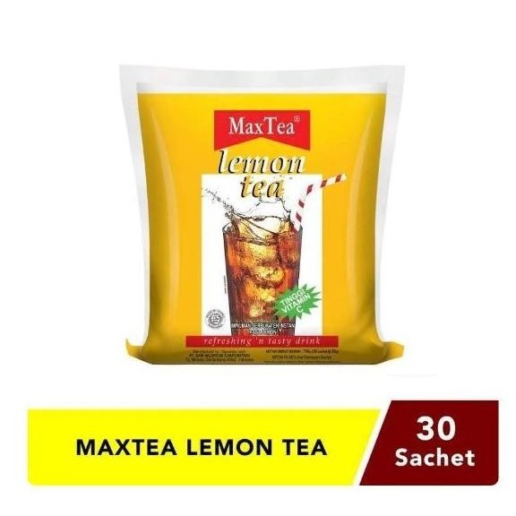 

Murah 1 Dus Max Tea Lemon Tea 30 Sachet X 25 Gr