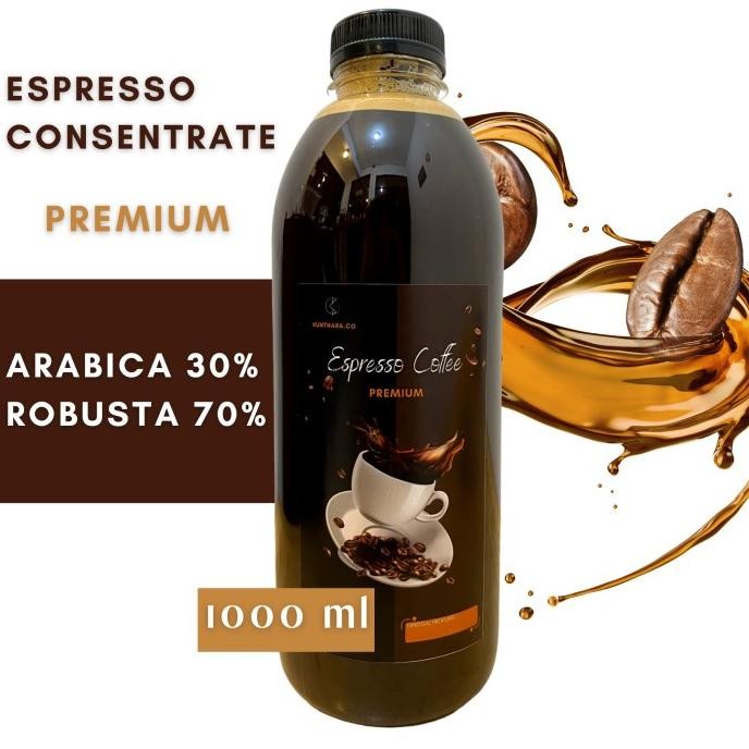 

Murah Espresso Cair 1L Premium / Kopi Konsentrat - 1Liter