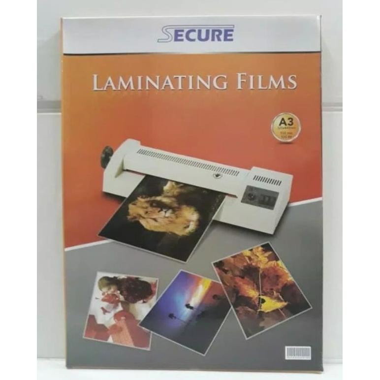 

sd-5 QV21 Laminating Film A3 - Plastik Laminating A3 ( isi 100 lembar ) Premium Terlaris