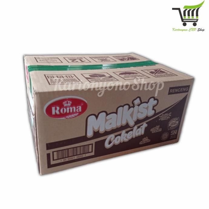 

Murah Snack Biskuit Coklat Roma Malkist Cokelat Sachet Per Dus