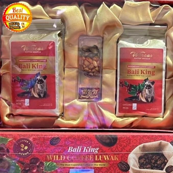 

Promo Kopi Luwak Wild Bali Parcel Box Worcas 100 Gr Box Isi 2 Ori