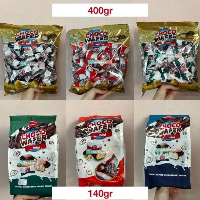 

Sale Anl Choco Coated Wafer Mini Chocolate Hazelnut Cream / Peanut/ Coconut