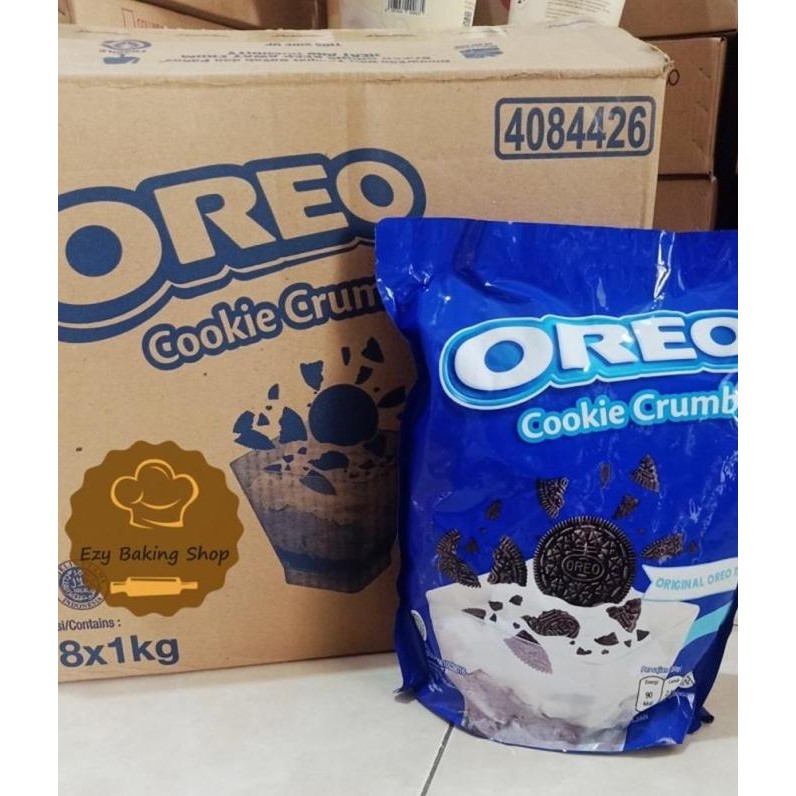 

Promo Oreo Cookie Crumb Halus 1Kg Asli - Biskuit Oreo Halus
