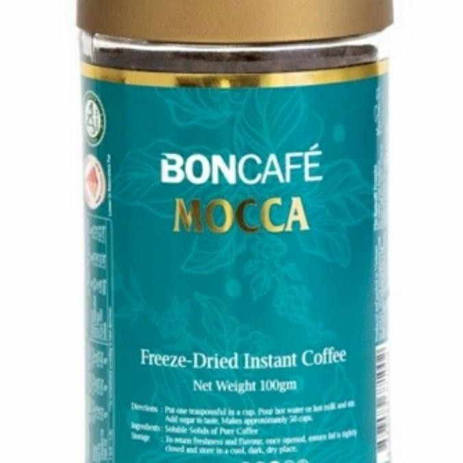 Grosir Boncafe Coffee Mocca Freeze-Dried Instant Coffee 100Gr Bubuk