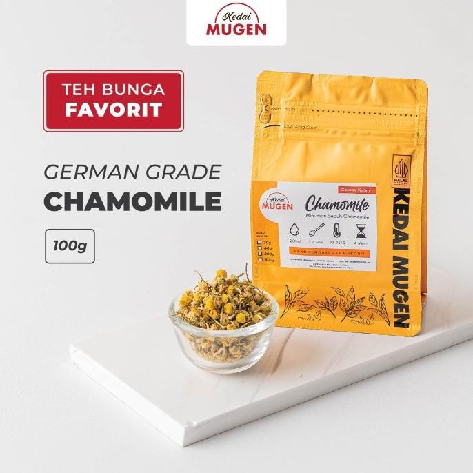 

Sale Chamomile Herbal Tea Kamomil / Teh Bunga Camomile Kedai Mugen 100G