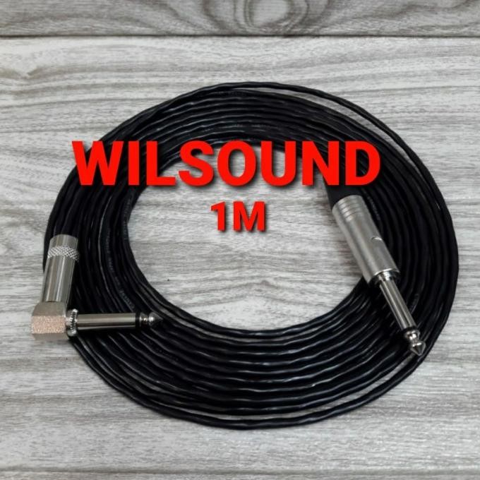 KABEL AUDIO CANARE KECIL JACK L AKAI MONO TO AKAI MONO 6.5MM 1M